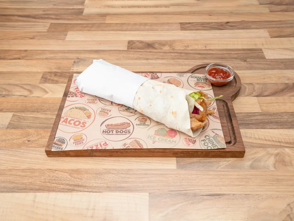Dürüm Döner in Fladenbrot